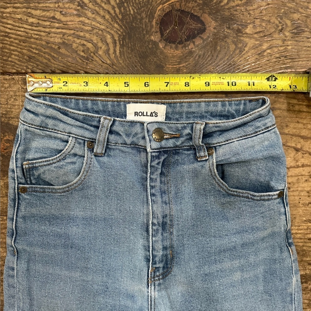 ROLLA'S Blue Skinny Jeans Authentic Denim - Picture 8 of 8